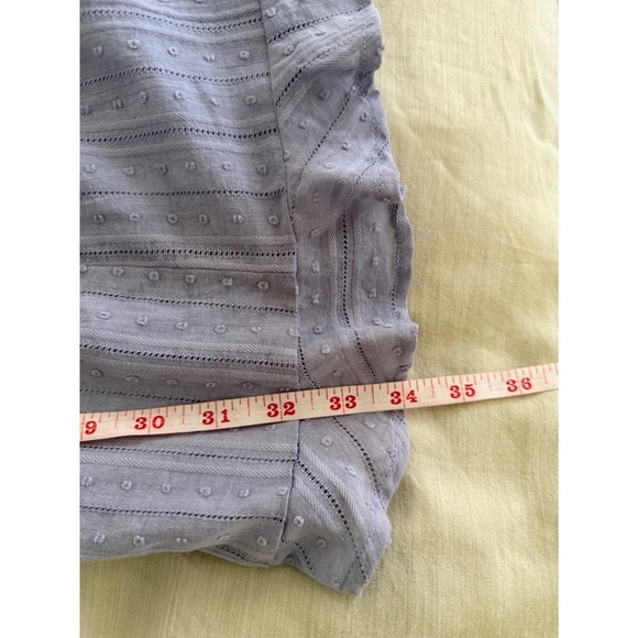 Sadie & Sage Swiss Dot Puff Sleeve Mini Dress Medium NWT Blue - Picture 11 of 11